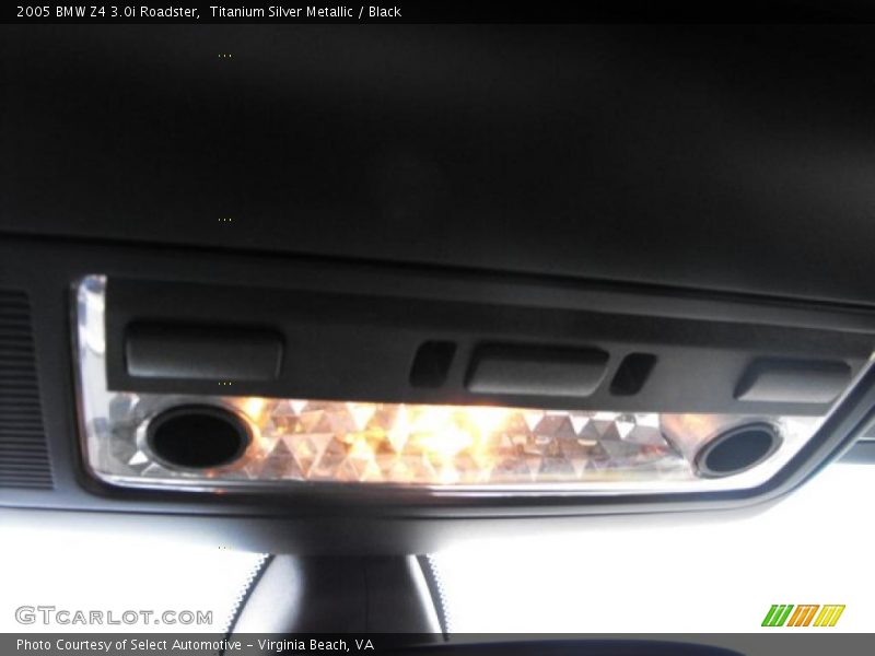 Titanium Silver Metallic / Black 2005 BMW Z4 3.0i Roadster