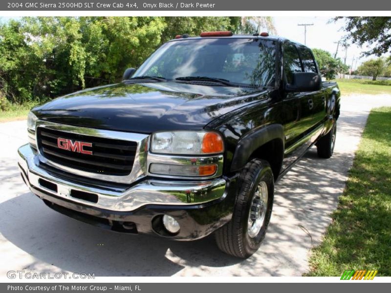 Onyx Black / Dark Pewter 2004 GMC Sierra 2500HD SLT Crew Cab 4x4