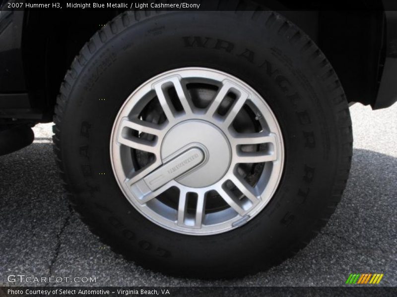 Midnight Blue Metallic / Light Cashmere/Ebony 2007 Hummer H3