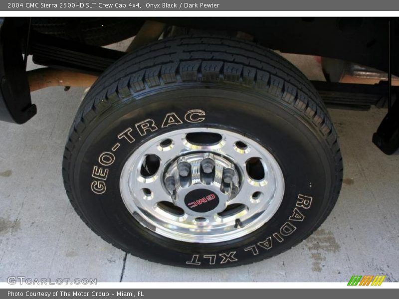 Onyx Black / Dark Pewter 2004 GMC Sierra 2500HD SLT Crew Cab 4x4