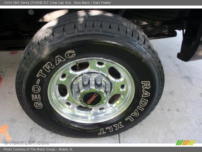 Onyx Black / Dark Pewter 2004 GMC Sierra 2500HD SLT Crew Cab 4x4