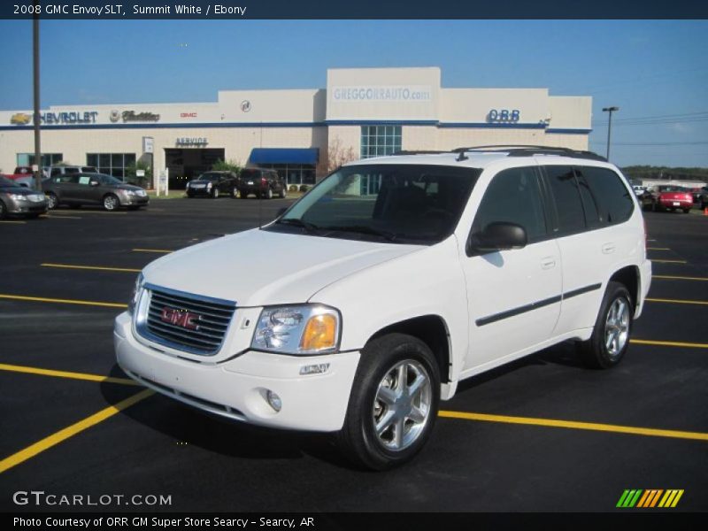 Summit White / Ebony 2008 GMC Envoy SLT