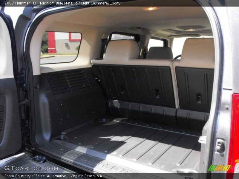 Midnight Blue Metallic / Light Cashmere/Ebony 2007 Hummer H3