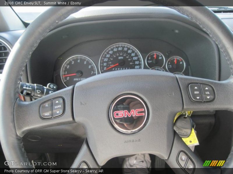 Summit White / Ebony 2008 GMC Envoy SLT