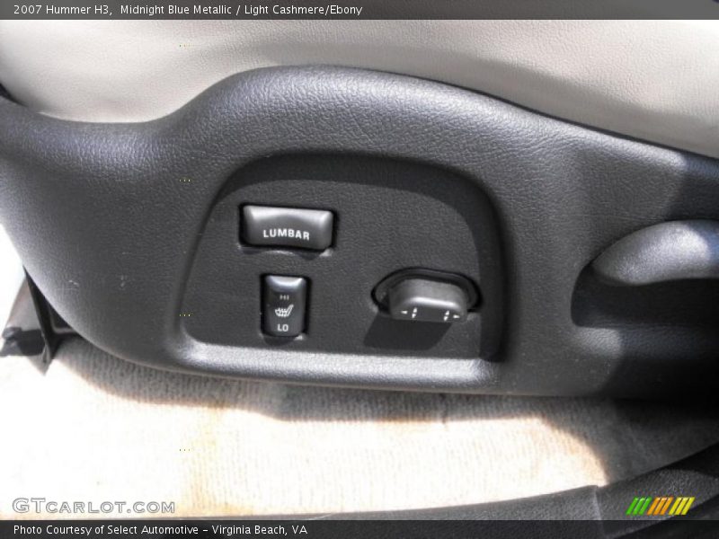 Midnight Blue Metallic / Light Cashmere/Ebony 2007 Hummer H3