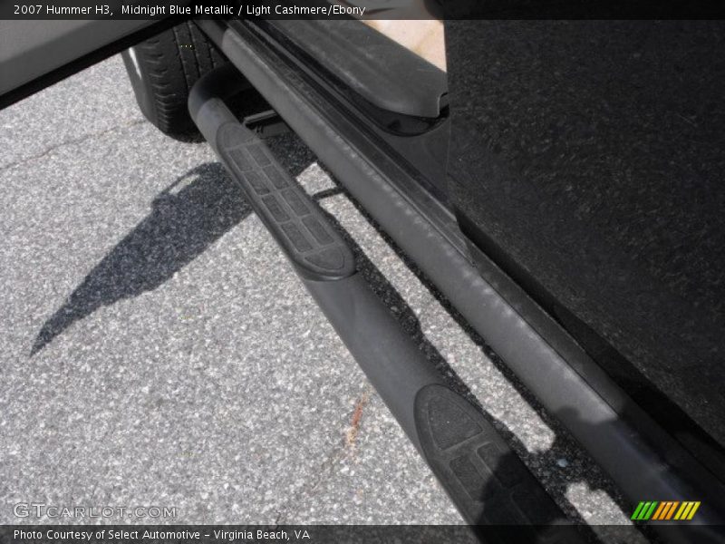 Midnight Blue Metallic / Light Cashmere/Ebony 2007 Hummer H3