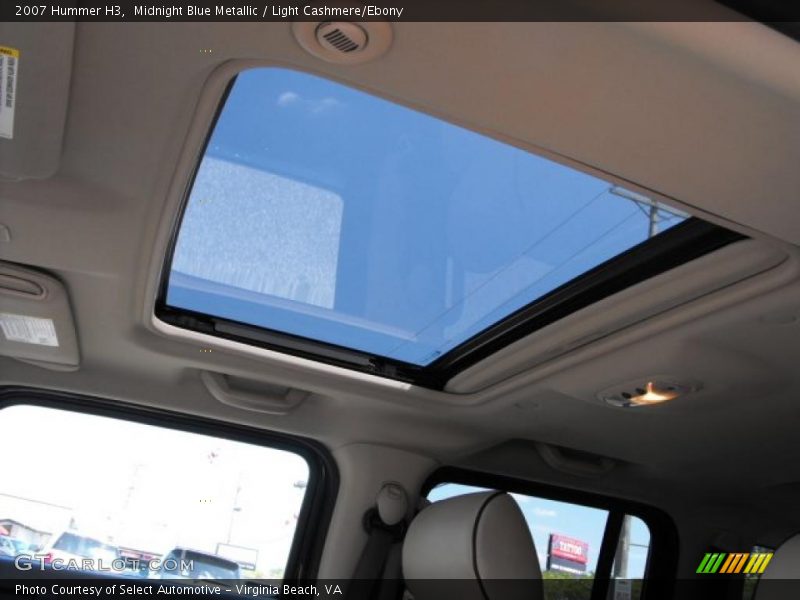 Midnight Blue Metallic / Light Cashmere/Ebony 2007 Hummer H3