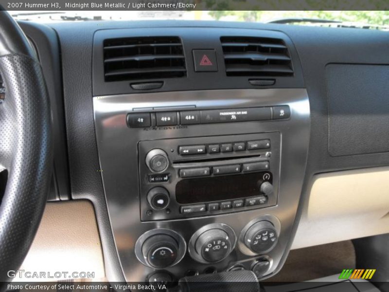 Midnight Blue Metallic / Light Cashmere/Ebony 2007 Hummer H3