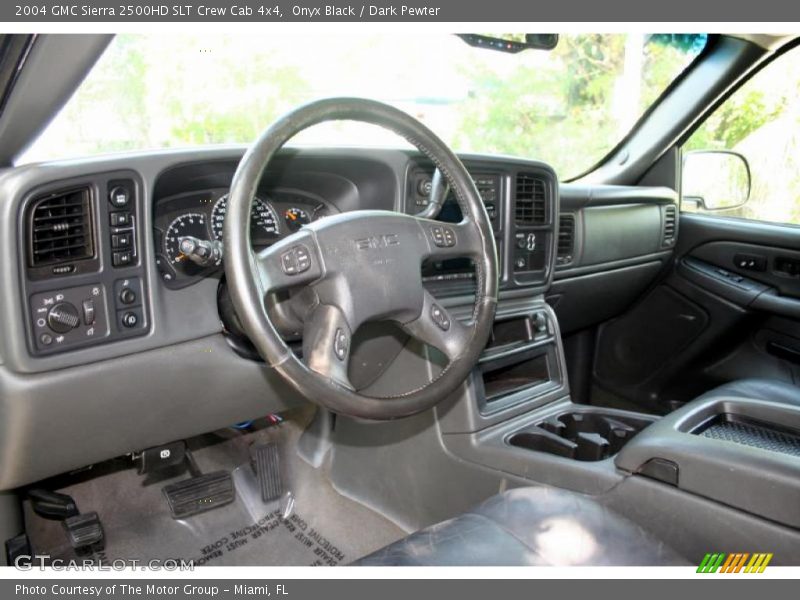 Onyx Black / Dark Pewter 2004 GMC Sierra 2500HD SLT Crew Cab 4x4