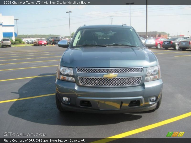 Blue Granite Metallic / Ebony 2008 Chevrolet Tahoe LTZ 4x4