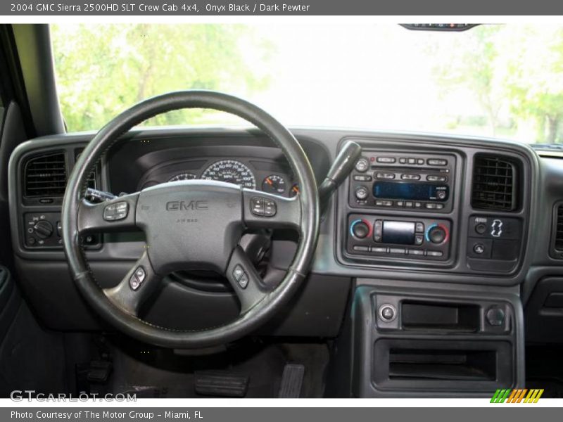 Onyx Black / Dark Pewter 2004 GMC Sierra 2500HD SLT Crew Cab 4x4