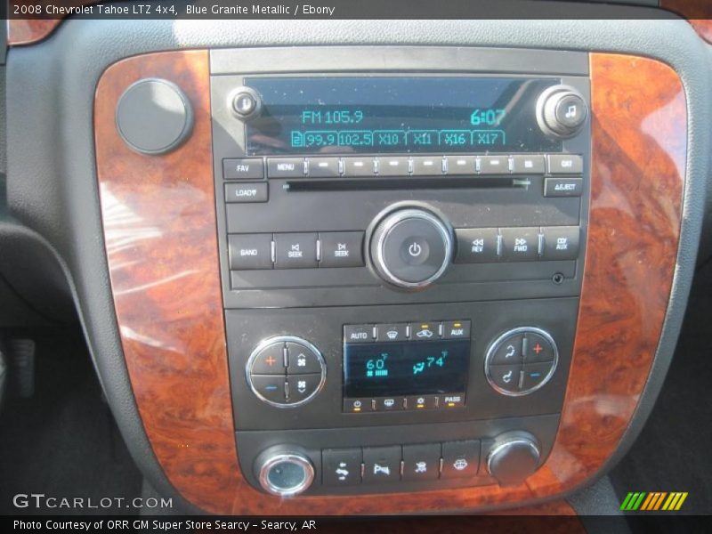 Blue Granite Metallic / Ebony 2008 Chevrolet Tahoe LTZ 4x4