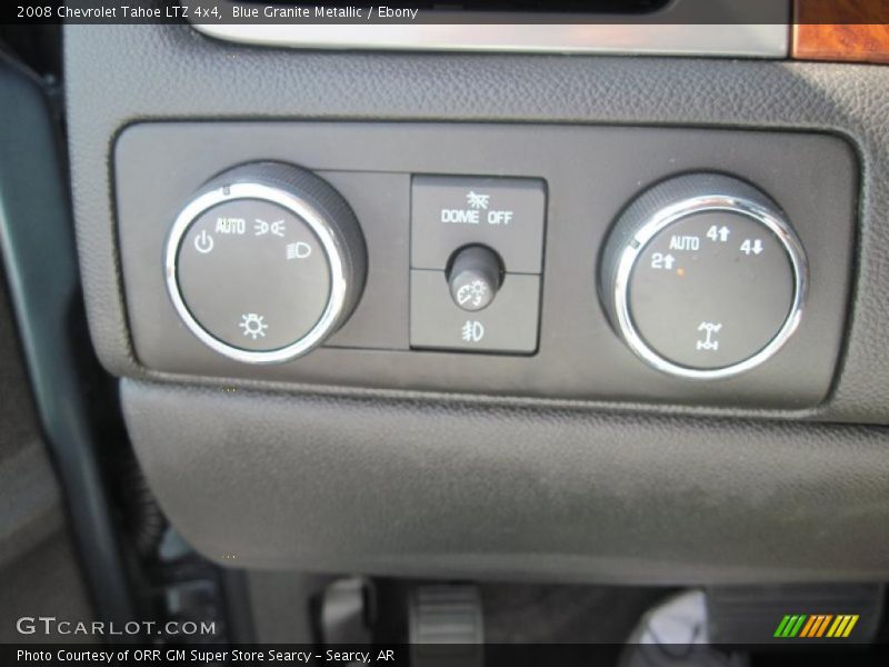Blue Granite Metallic / Ebony 2008 Chevrolet Tahoe LTZ 4x4