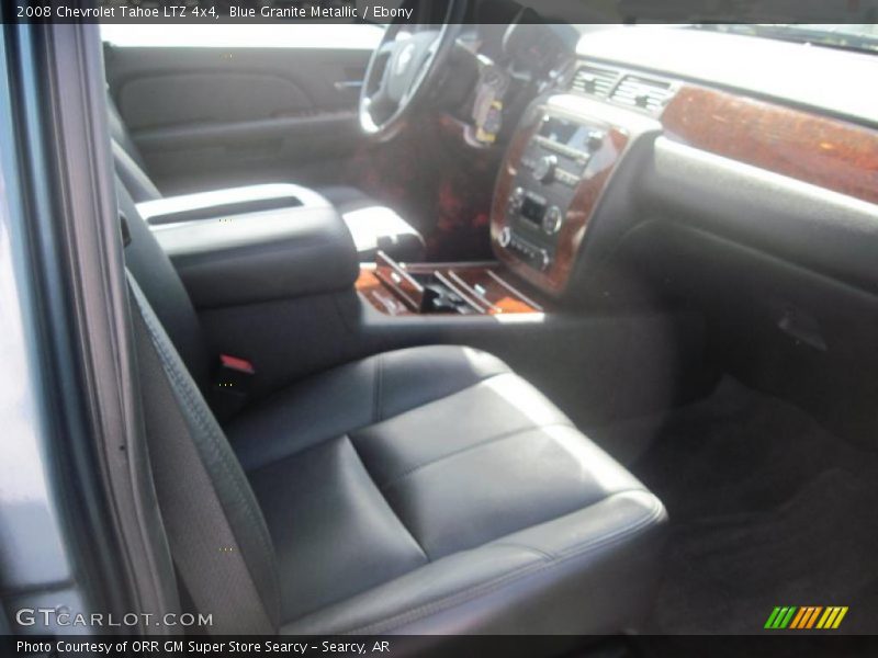 Blue Granite Metallic / Ebony 2008 Chevrolet Tahoe LTZ 4x4