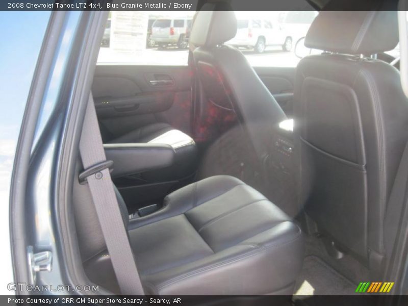Blue Granite Metallic / Ebony 2008 Chevrolet Tahoe LTZ 4x4