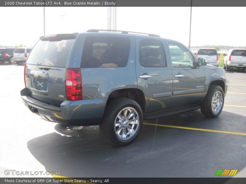 Blue Granite Metallic / Ebony 2008 Chevrolet Tahoe LTZ 4x4