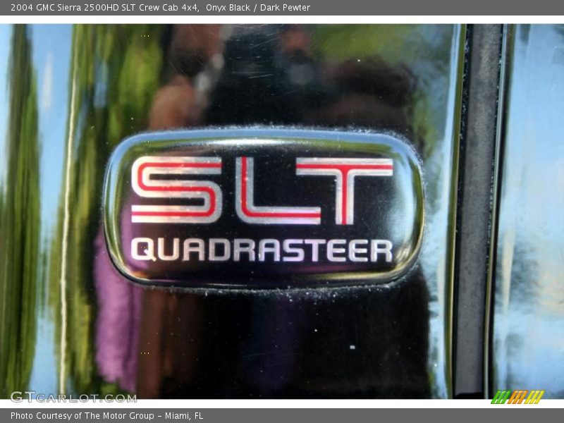 Onyx Black / Dark Pewter 2004 GMC Sierra 2500HD SLT Crew Cab 4x4