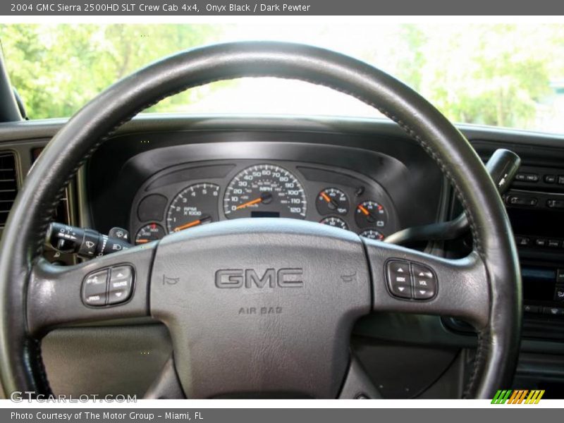 Onyx Black / Dark Pewter 2004 GMC Sierra 2500HD SLT Crew Cab 4x4