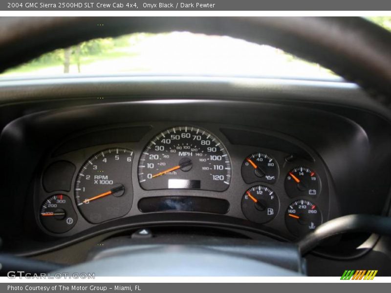 Onyx Black / Dark Pewter 2004 GMC Sierra 2500HD SLT Crew Cab 4x4