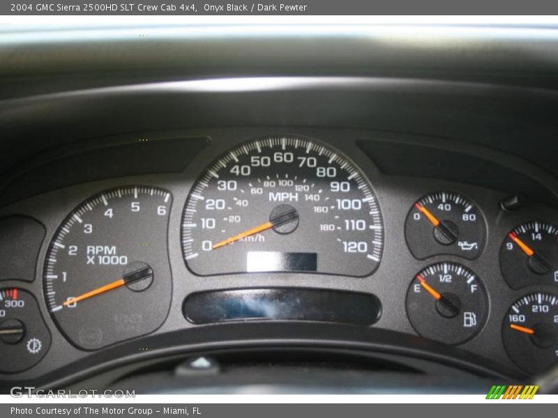 Onyx Black / Dark Pewter 2004 GMC Sierra 2500HD SLT Crew Cab 4x4