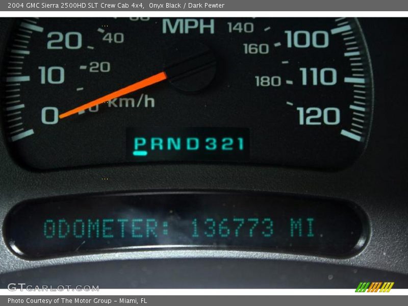 Onyx Black / Dark Pewter 2004 GMC Sierra 2500HD SLT Crew Cab 4x4