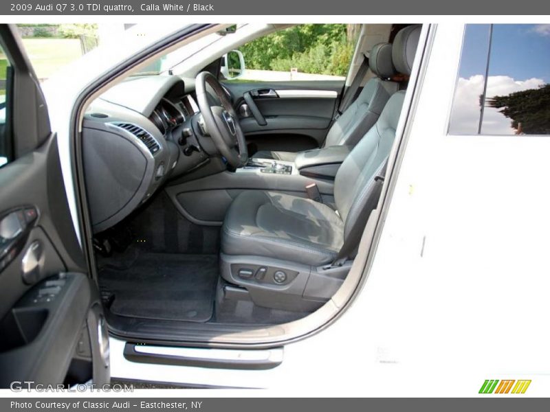 Calla White / Black 2009 Audi Q7 3.0 TDI quattro