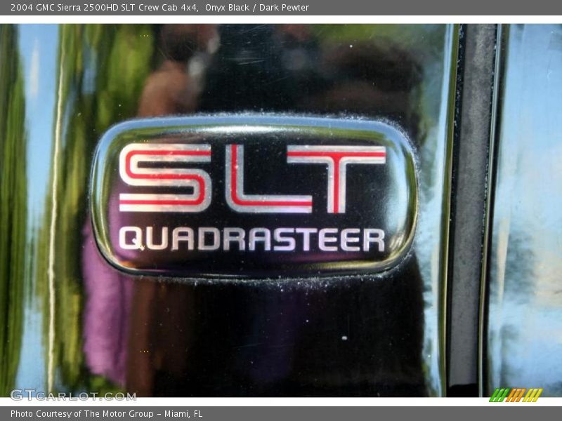Onyx Black / Dark Pewter 2004 GMC Sierra 2500HD SLT Crew Cab 4x4