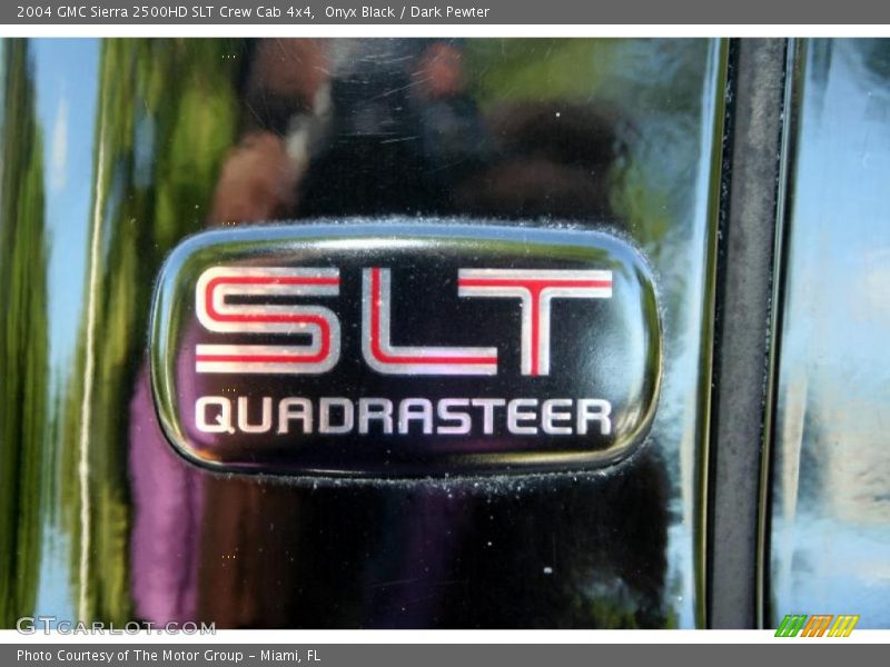 Onyx Black / Dark Pewter 2004 GMC Sierra 2500HD SLT Crew Cab 4x4