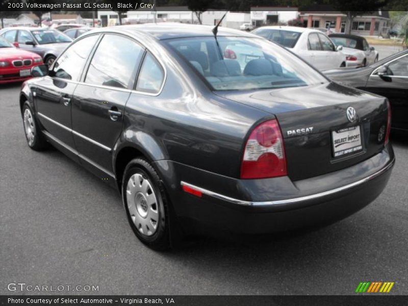 Black / Grey 2003 Volkswagen Passat GL Sedan