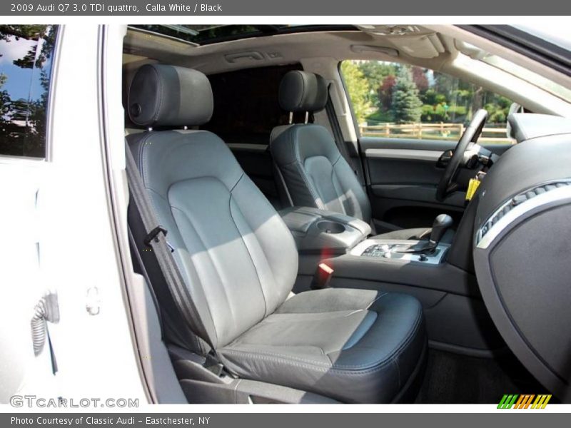 Calla White / Black 2009 Audi Q7 3.0 TDI quattro