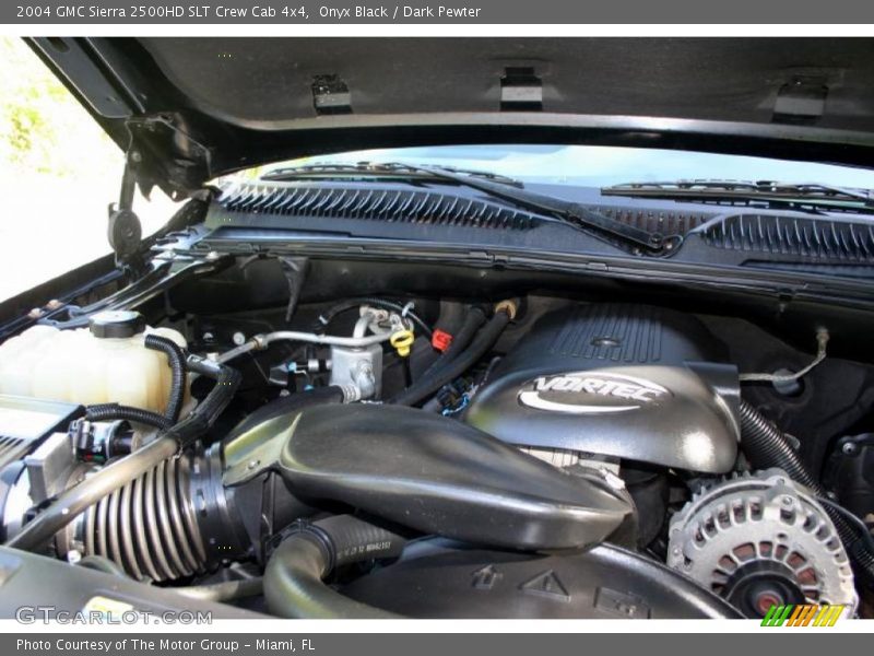 Onyx Black / Dark Pewter 2004 GMC Sierra 2500HD SLT Crew Cab 4x4