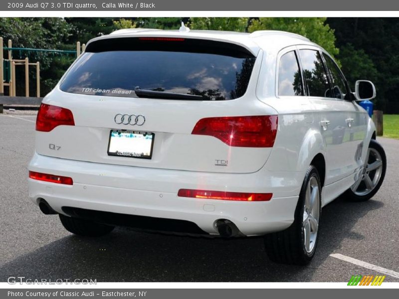Calla White / Black 2009 Audi Q7 3.0 TDI quattro