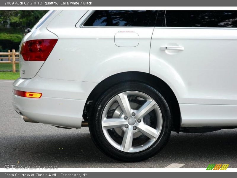 Calla White / Black 2009 Audi Q7 3.0 TDI quattro
