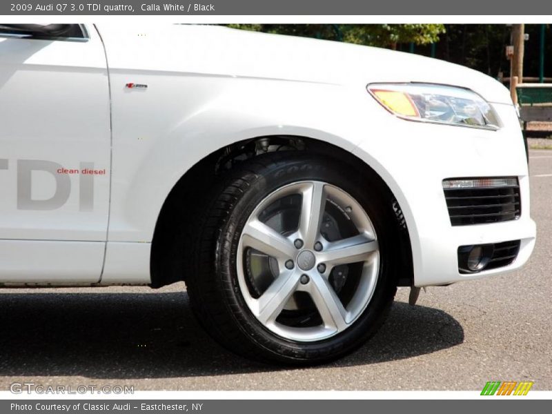 Calla White / Black 2009 Audi Q7 3.0 TDI quattro