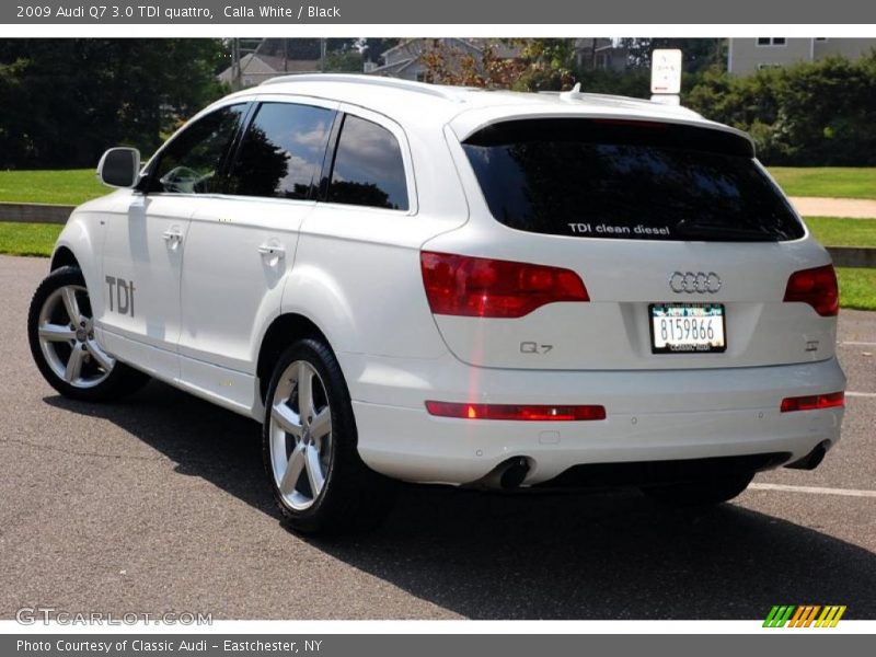 Calla White / Black 2009 Audi Q7 3.0 TDI quattro