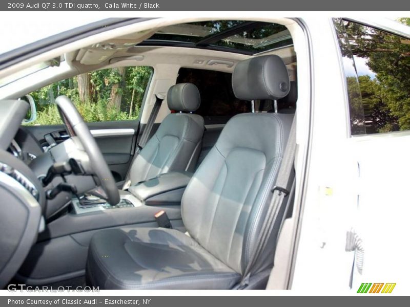 Calla White / Black 2009 Audi Q7 3.0 TDI quattro