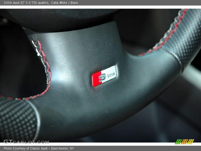 Calla White / Black 2009 Audi Q7 3.0 TDI quattro