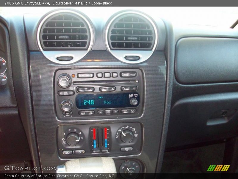 Liquid Silver Metallic / Ebony Black 2006 GMC Envoy SLE 4x4