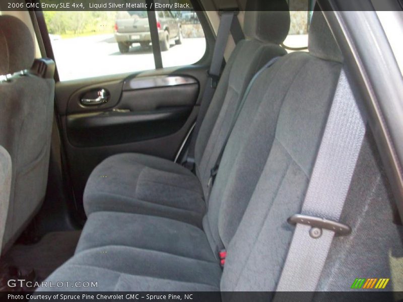 Liquid Silver Metallic / Ebony Black 2006 GMC Envoy SLE 4x4