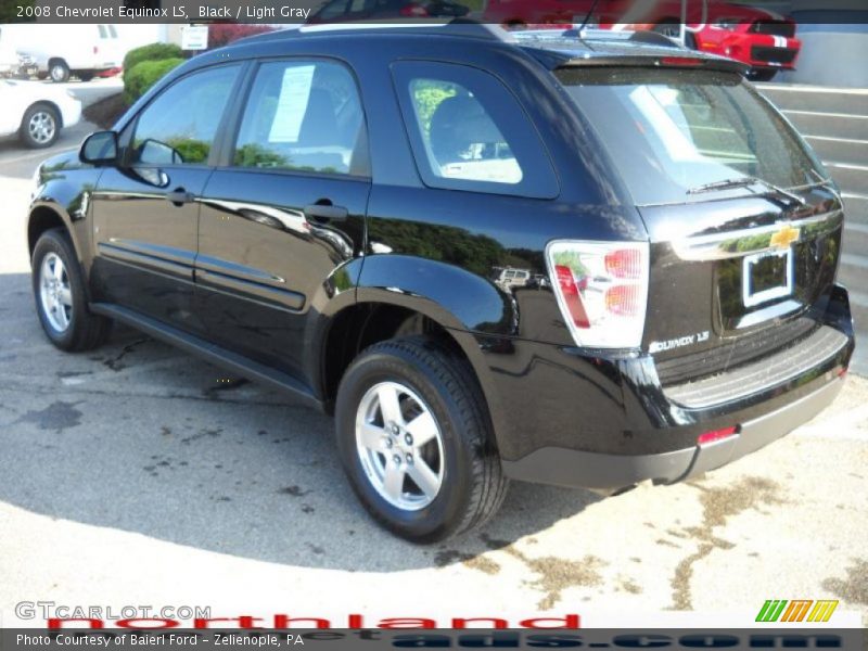 Black / Light Gray 2008 Chevrolet Equinox LS