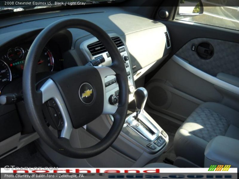 Black / Light Gray 2008 Chevrolet Equinox LS