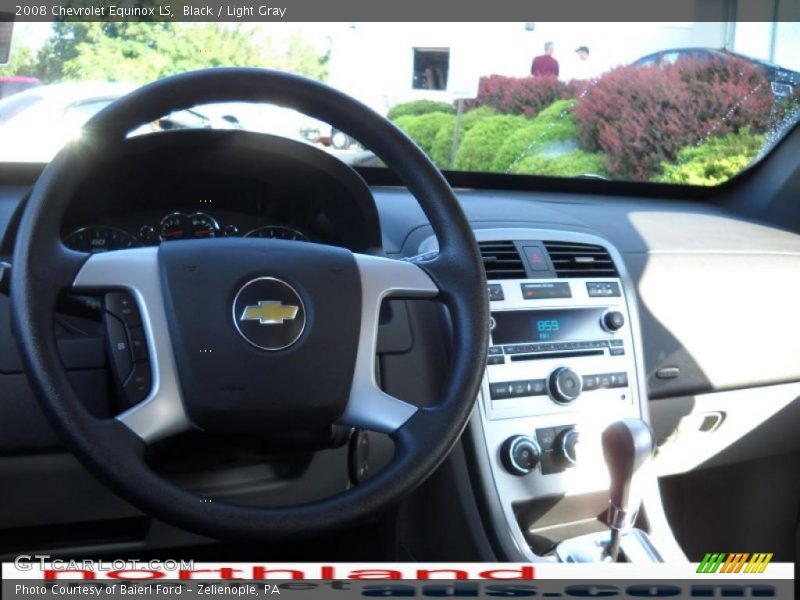 Black / Light Gray 2008 Chevrolet Equinox LS