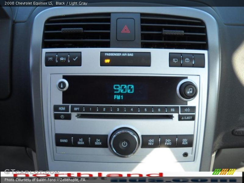 Black / Light Gray 2008 Chevrolet Equinox LS