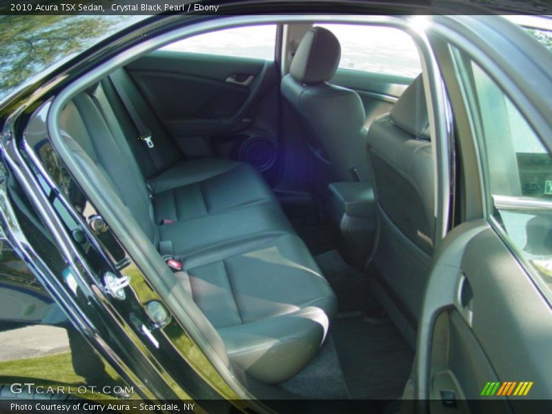 Crystal Black Pearl / Ebony 2010 Acura TSX Sedan
