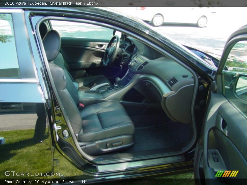 Crystal Black Pearl / Ebony 2010 Acura TSX Sedan