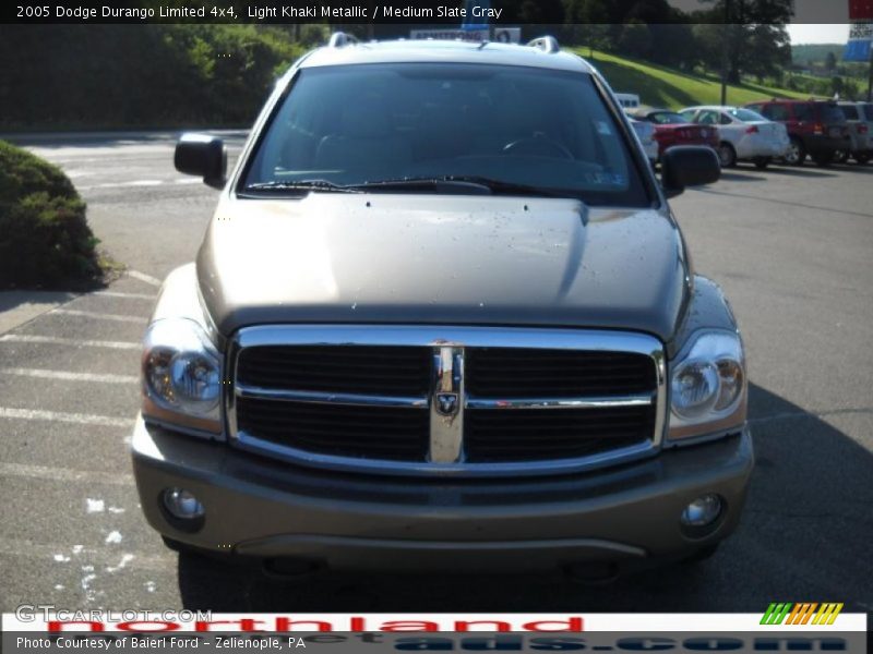 Light Khaki Metallic / Medium Slate Gray 2005 Dodge Durango Limited 4x4