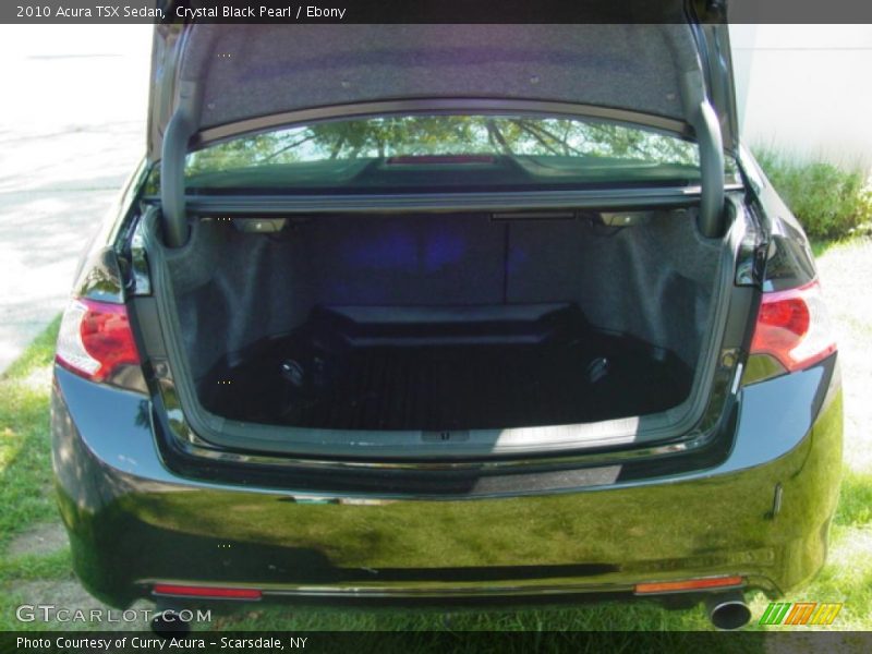 Crystal Black Pearl / Ebony 2010 Acura TSX Sedan