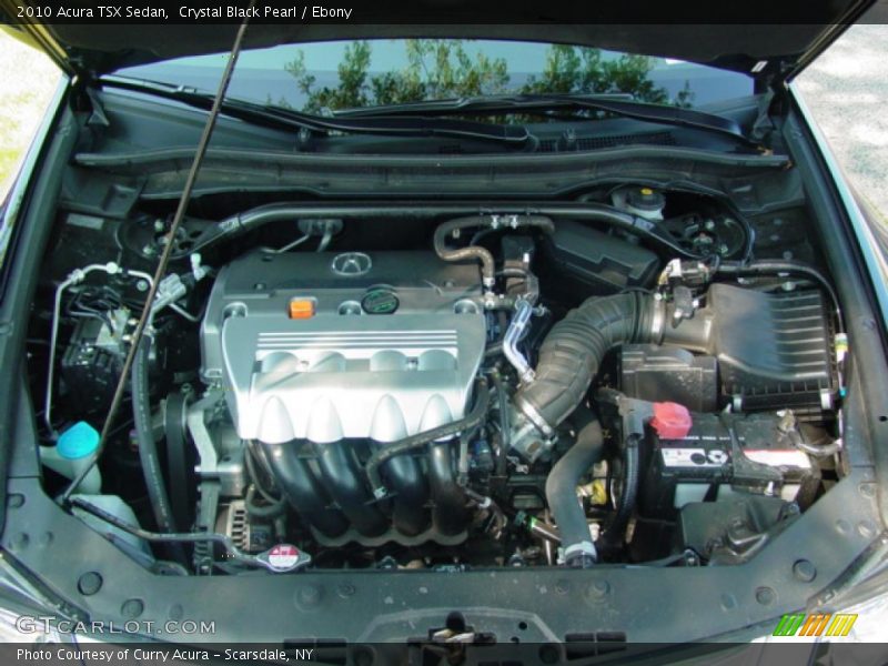 Crystal Black Pearl / Ebony 2010 Acura TSX Sedan