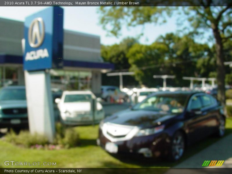 Mayan Bronze Metallic / Umber Brown 2010 Acura TL 3.7 SH-AWD Technology