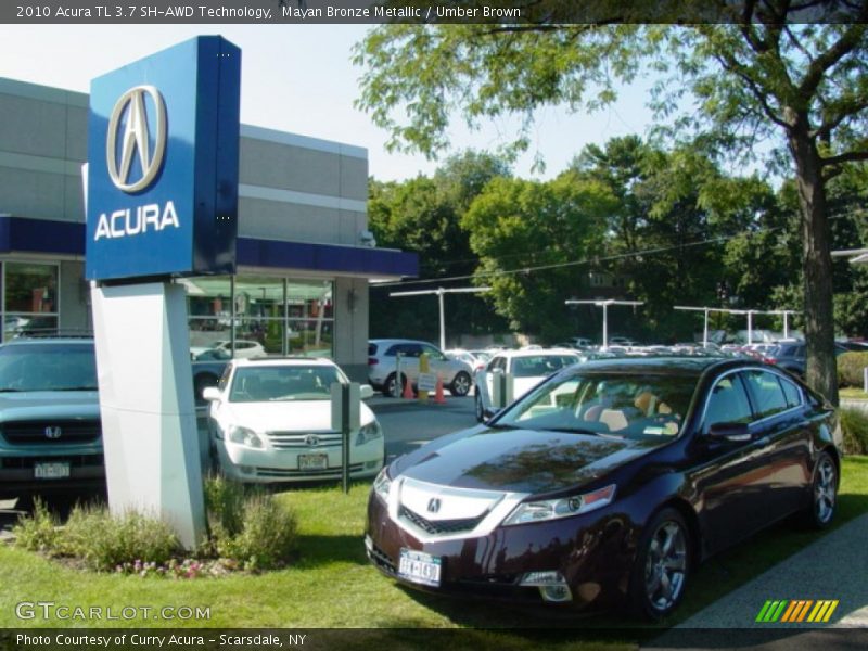 Mayan Bronze Metallic / Umber Brown 2010 Acura TL 3.7 SH-AWD Technology